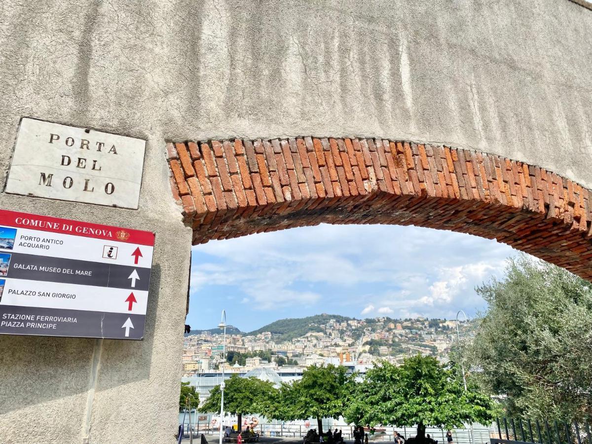 Casaviva - Lovely Bilo In Ancient Genoa Lägenhet Exteriör bild